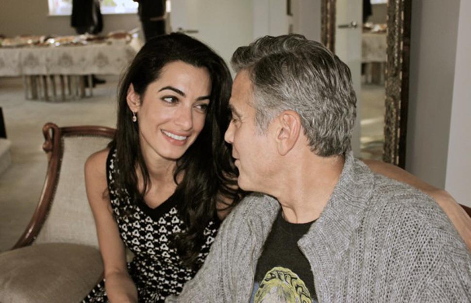 Photo:  Amal Alamuddin and George Clooney 13